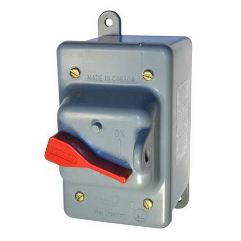 water heater electrical disconnect switch